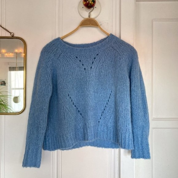 Isabel Marant Sweaters - Baby Blue Isabel Marant Etoile Sweater, Size 38